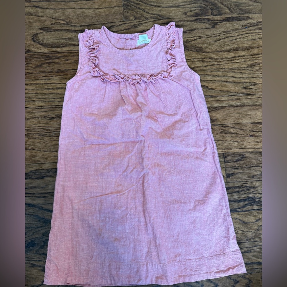 Olive Juice Sleeveless Ruffle Dress - size 8